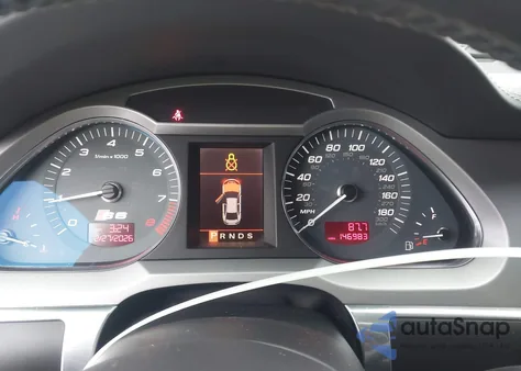 2008 Audi S6 5.2 from USA, damaged, VIN WAUDN94F98N106769